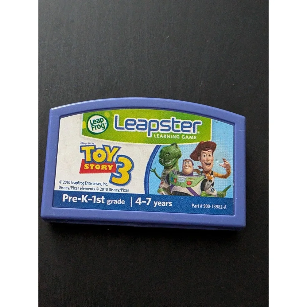 Leap Frog Leapster‎ Learning Game Toy Story 3 Disney Ages 4-7 Kids Cartridge